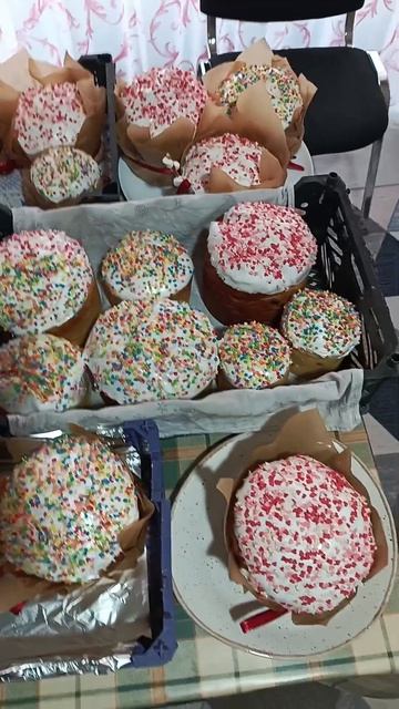 Пасхальные куличи
