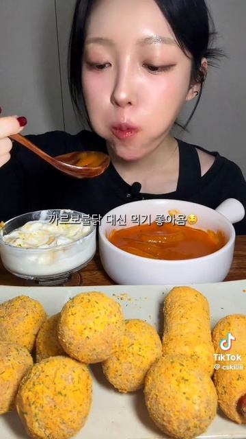 Мукбанг сырные шарики