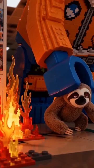 Чудом уцелевший в горящем «Гианте» лего-человечек стал героем мультика и растрогал соцсети