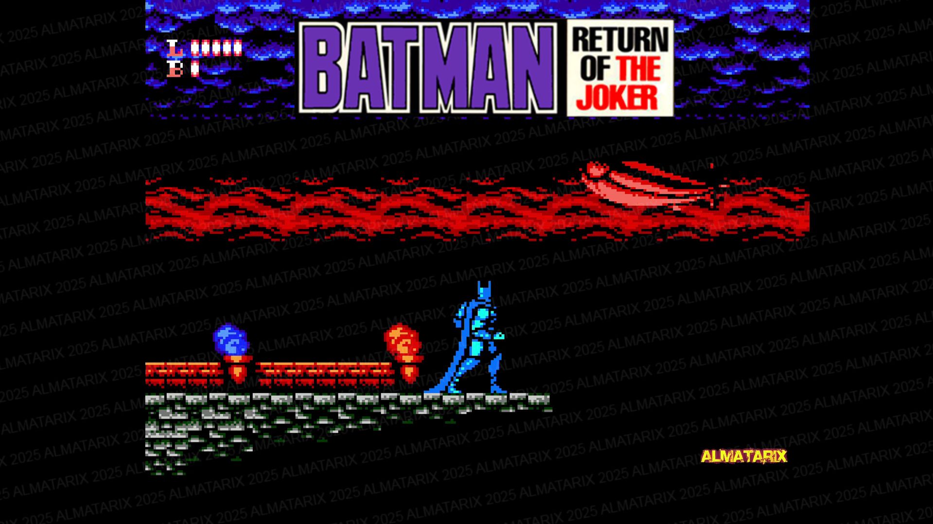 NES Batman Return Of The Joker Прохождение Dendy Game OS