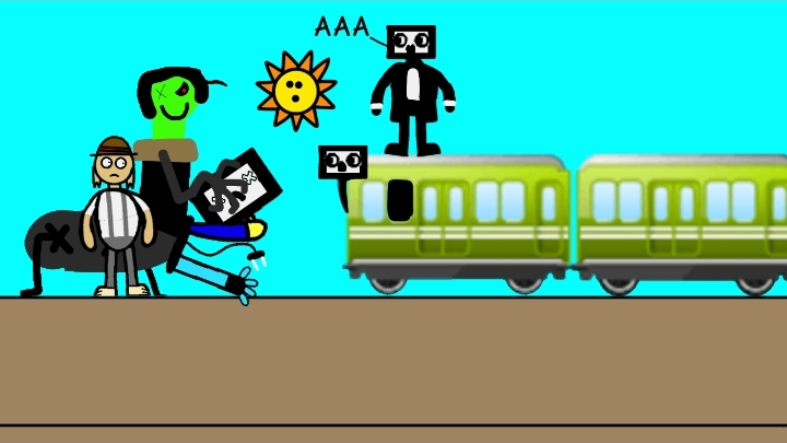 мир касетменов №3 крушение поезда