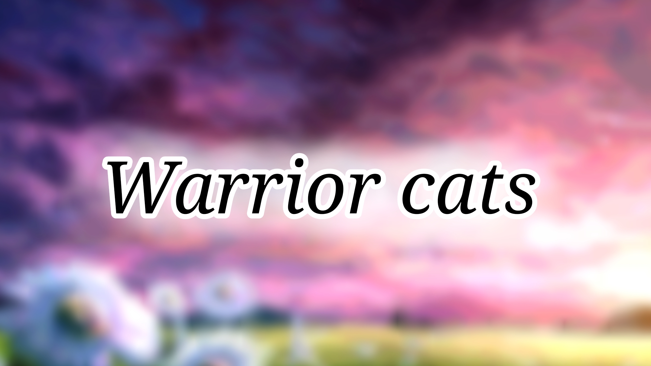 🌲✨warrior Cats ✨🌲✨ Edith✨🌲. незн но сейчас я хочу сделать ещё Эдиты 🙂