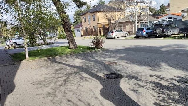 Анапа. Улица Тургенева. 10 апреля 2026.