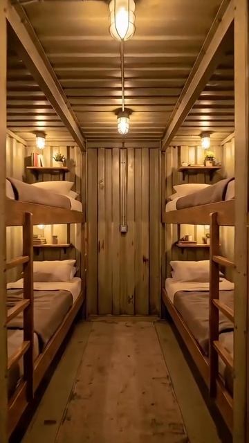 Подземный бункер с 6 комнатами