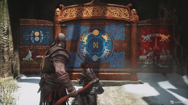 GOW #2 - Прохождение продолжается. Атрей на охоте и приход чужого в дом(