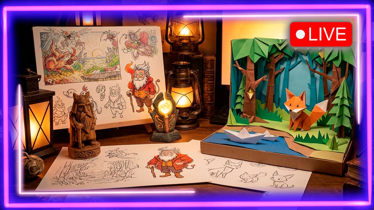 🔥Новинки Origament: A Paper Adventure и The Eternal Life Of Goldman  ⁨@KetsuNeko⁩