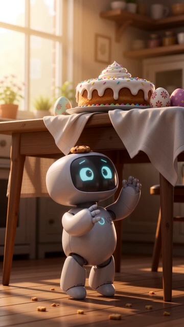 I-ONE, кулич и печенька