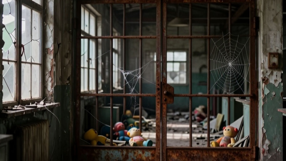 фан версия Poppy Playtime 6 как игрок выйдет в игрушечную улицу где есть паук попрыгунчик