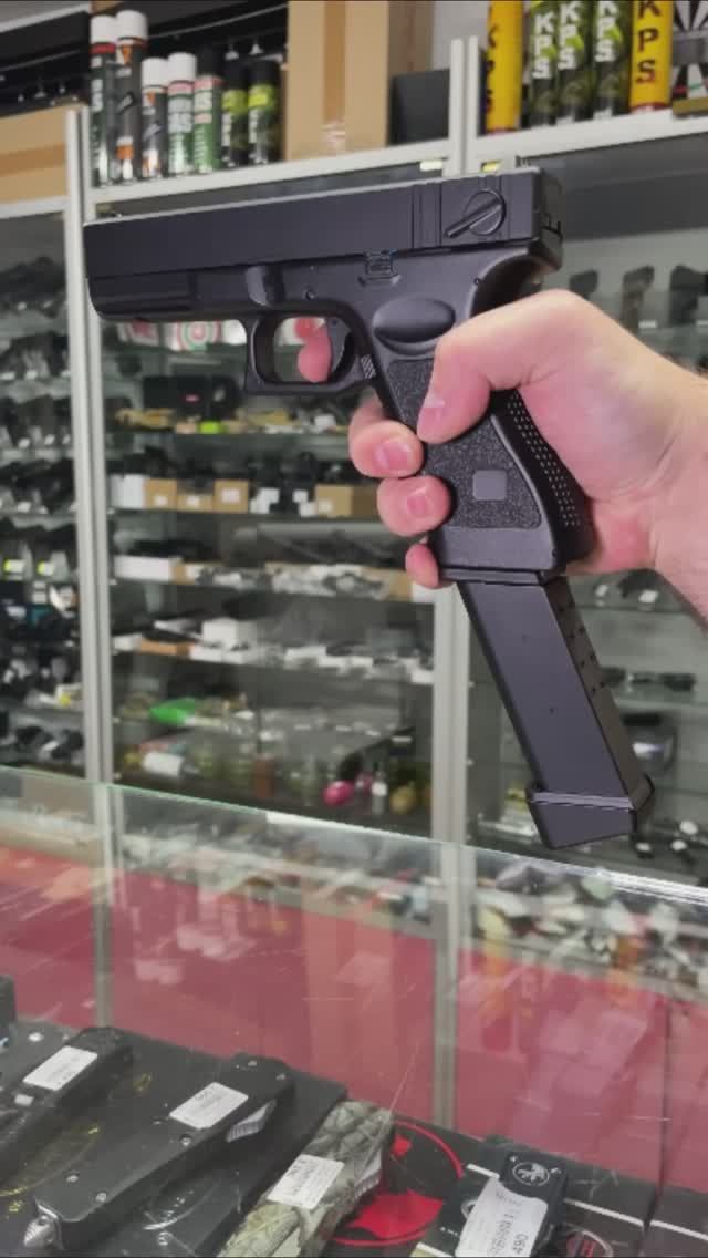 Страйкбольный пистолет Cyma Glock 18C AEP (CM.030)