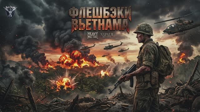 тяжелый рок, рок метал. песня (Флешбеки Вьетнама.]