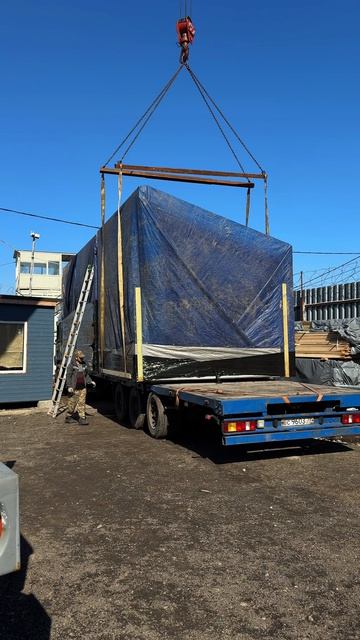 Модульный дом едет к вам почти полностью готовым