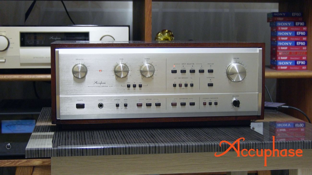 Лучший звук умели и делали в мае 1982 года Accuphase E-301
