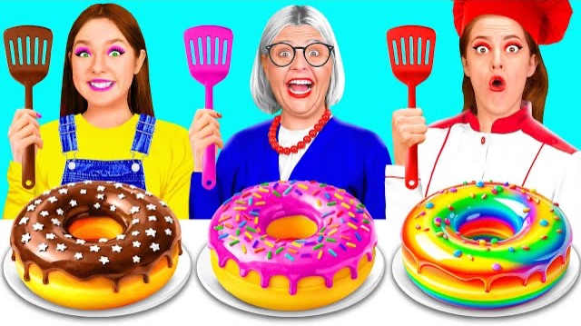 Кулинарный Челлендж: Я против Бабушки | Забавная Кулинарная Битва