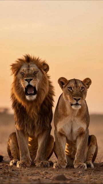 Царь саванны: жизнь львов в дикой природе #левы #дикаяприрода #животные