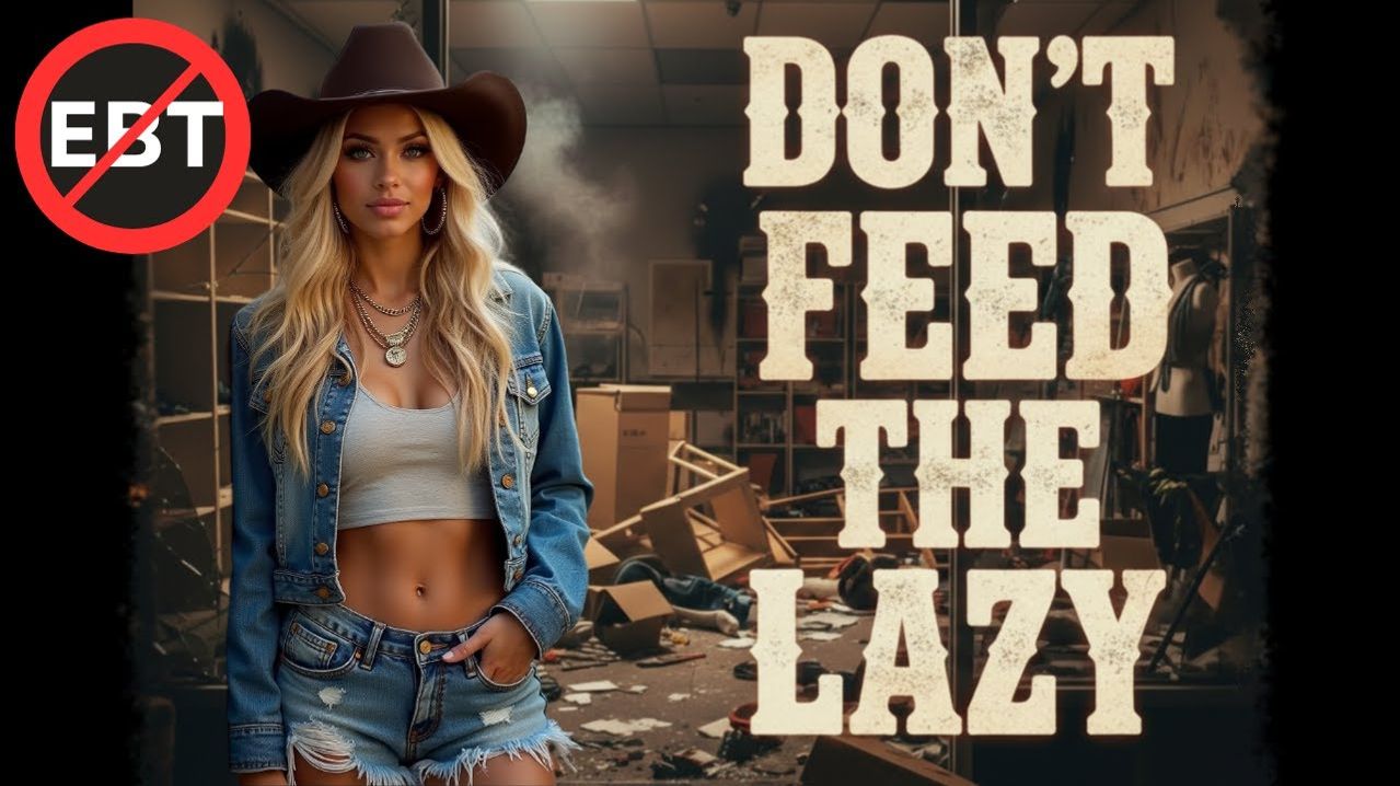 DONT FEED THE LAZY - Six Gun Siren  [Official Music Video  Country Rap Blue Collar Anthem]