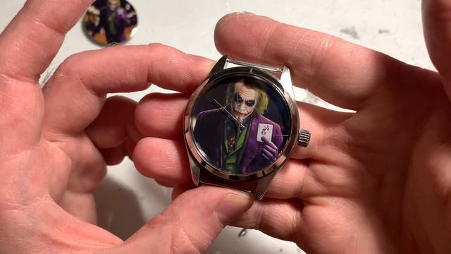 Дмитрий Бродниковский-часы Ракета-Joker (Джокер) эмаль (сапфир+сталь)