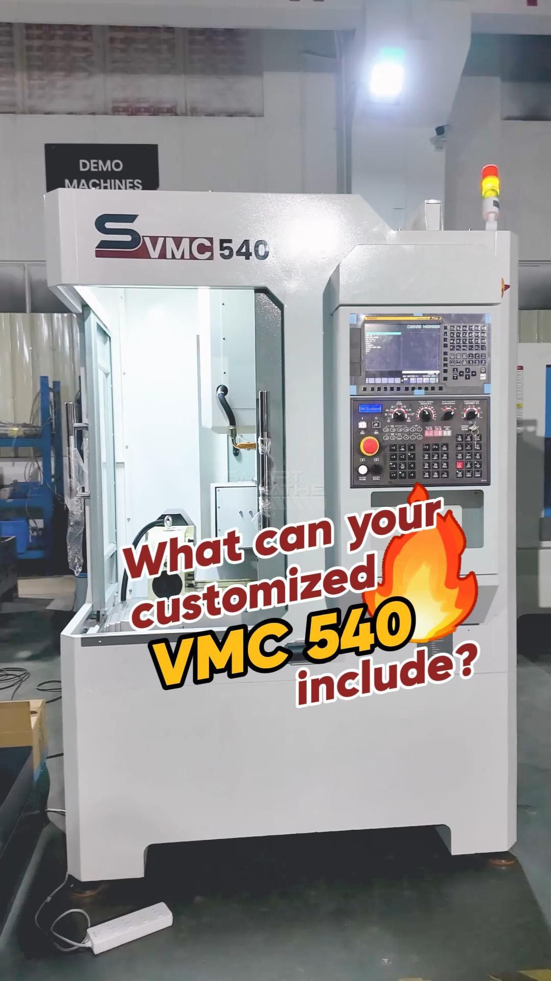 Что может включать в себя ваша модифицированная версия VMC 540?