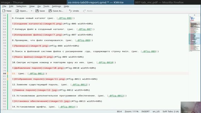 Выполнение отчета по 9 лабораторной