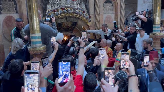 Благодатный огонь 11.04.2026