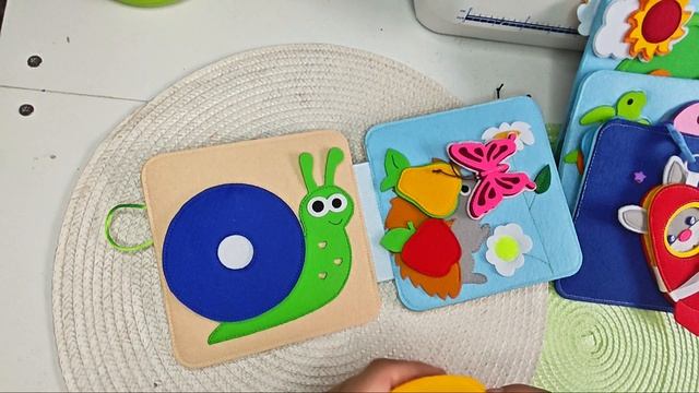 Собрать свою развивающую книжку