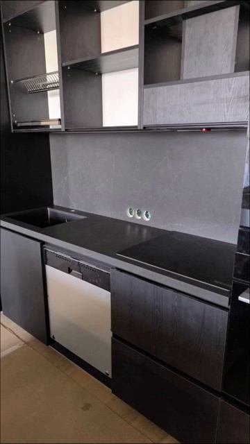 Обзор кухни интерьер из искусственного камня!