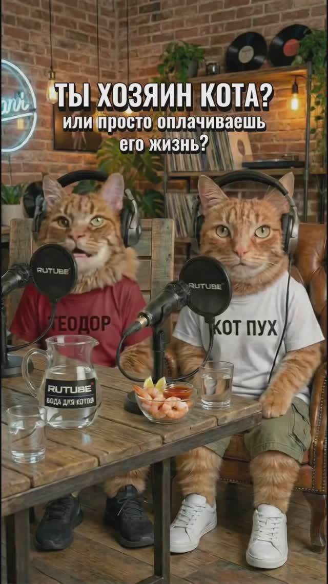 Ты хозяин кота или просто оплачиваешь его жизнь?