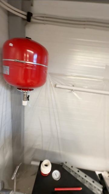 Система отопления СТО 120 м2