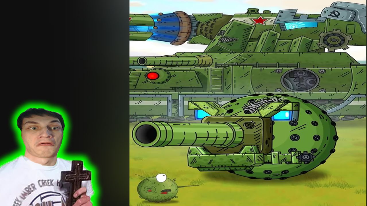 Шаротанк-Гигант отделился от Востока-1 - Реакция на Геранд - Мультики про Танки Gerand разбор теории