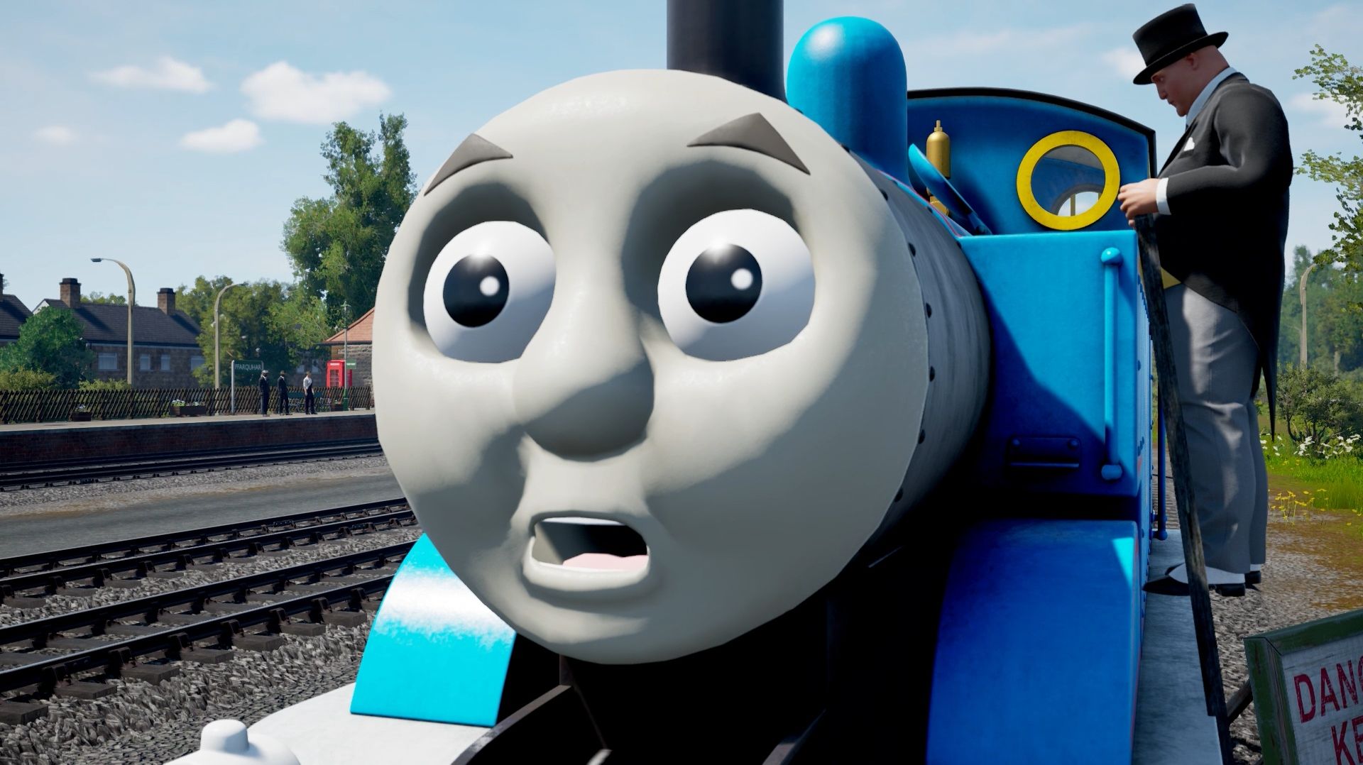 ПАРОВОЗИК ТОМАС И ЕГО ДРУЗЬЯ - СТРАННАЯ НАХОДКА в Томасе