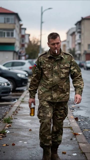 Заблудший солдат: тени войны #война #печаль #безысходность