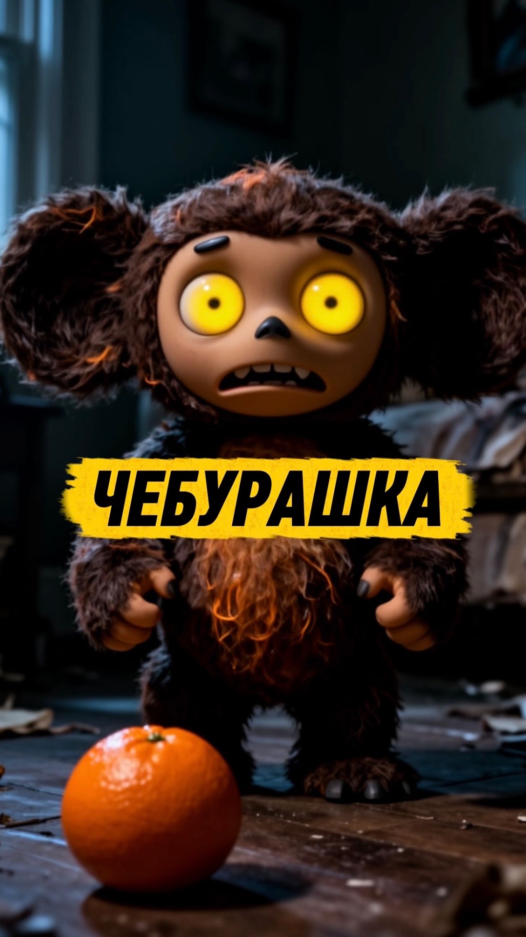 ЧЕБУРАШКА РЕАЛЬНО СУЩЕСТВУЕТ 🙀 #кот #кошка #котики #животные #ужасы #страшно #ужастик #ужас