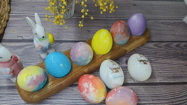 Мой первый донат!🎉🎉🎉Ездили на рынок! Готовим творожные куличики! Мой любимый способ покраски яиц!