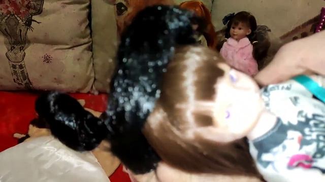 Куколка БЖД, я назвала её Ирис. Очень трогательная и нежная.