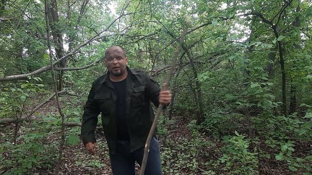 Защита и нападение с помощью копья на хищников и других животных