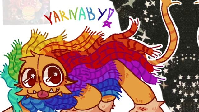 🌈 Ярнабик 🐾 /// 🤍 любимый персонаж 🤍/// вдохновилась калабом эстетик фемели тайм 🤭😌