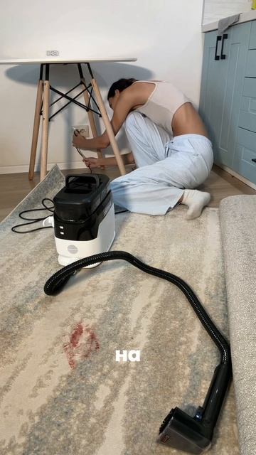 Находка – моющий пылесос Homiko!😍 Это спасение для ваших ковров и мебели ❤️