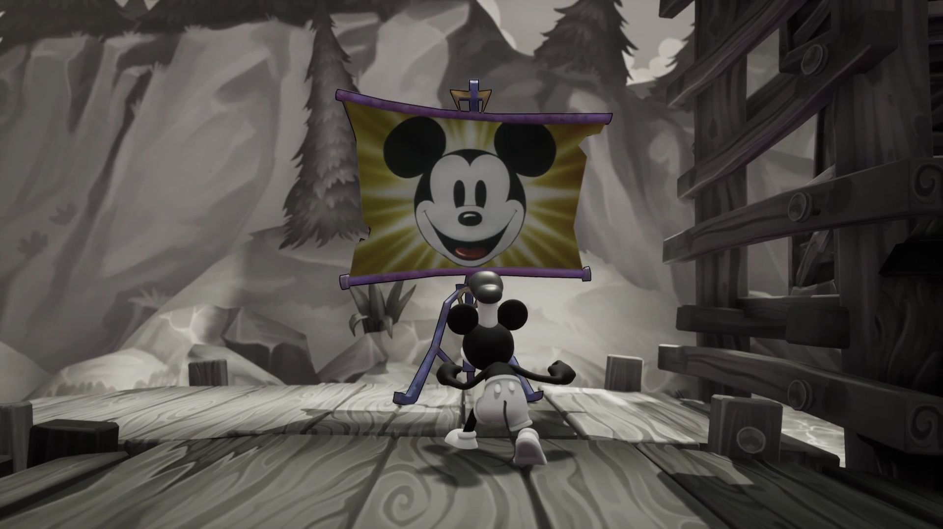 Пароход Вилли в Disney Epic Mickey Rebrushed