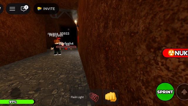 Играю в Cave Dweller в роблокс