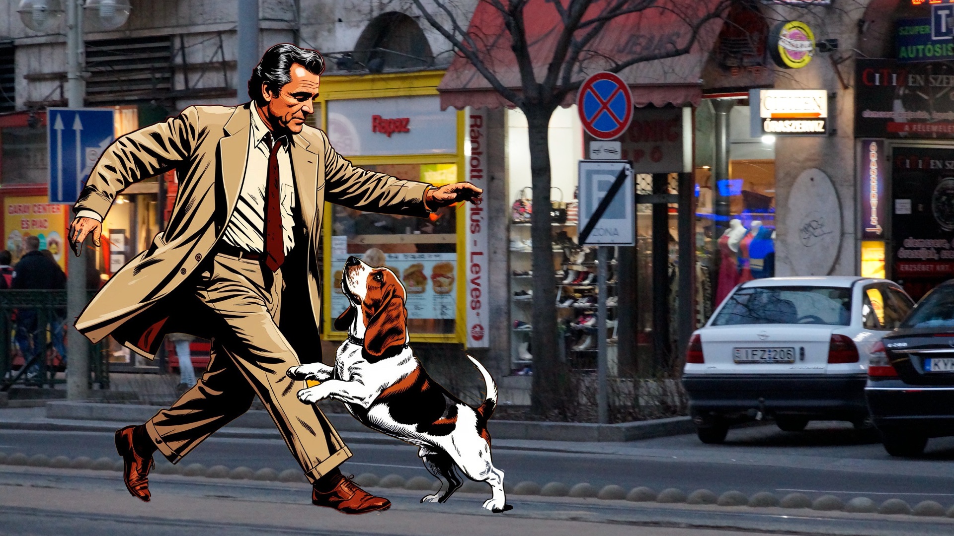 Стимпанк Крокодил. Лейтенант Коломбо в Будапеште