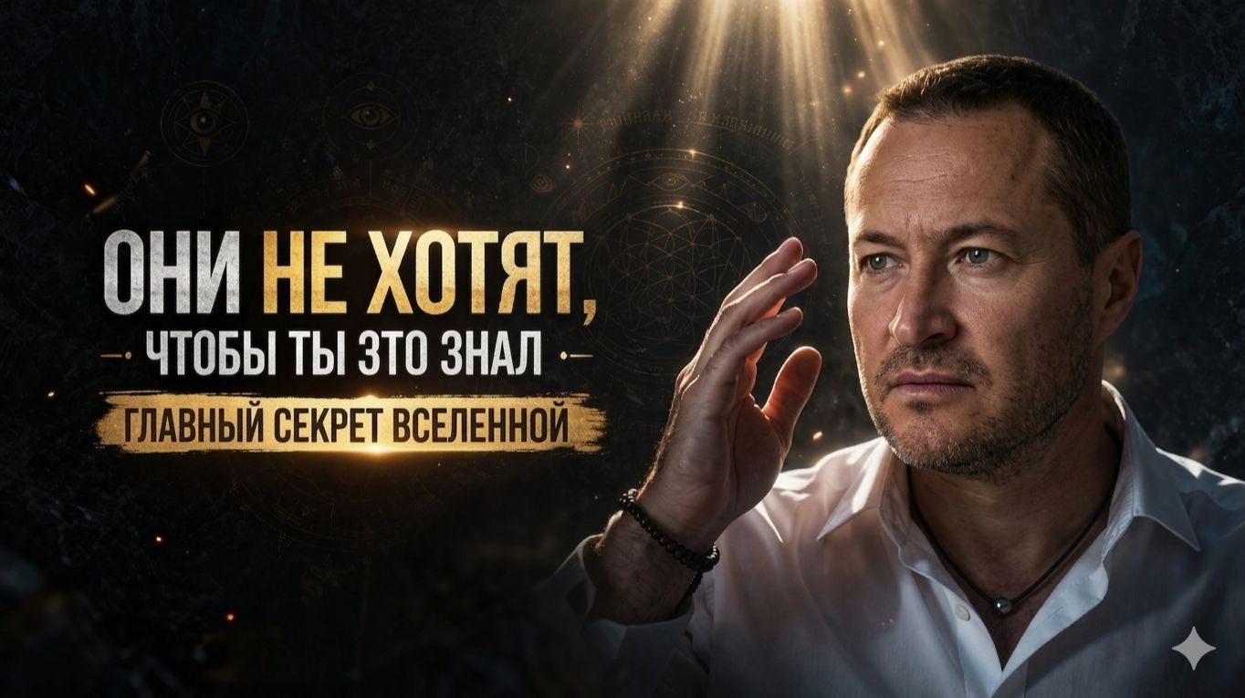 Они НЕ ХОТЯТ, чтобы ты это знал...