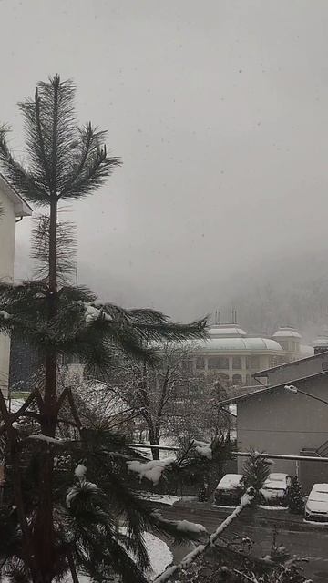 Снег в апреле