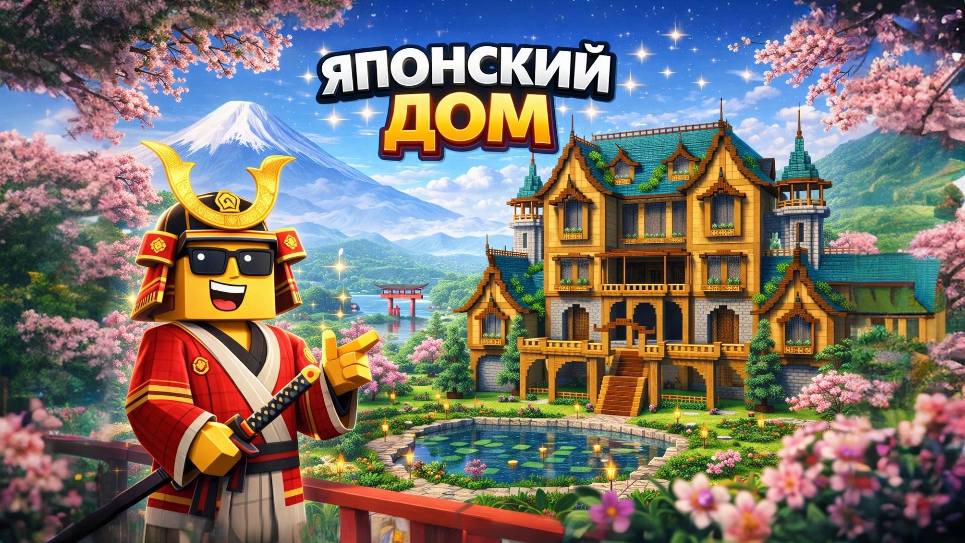 КАК ПОСТРОИТЬ ЯПОНСКИЙ ДОМ |МАЙНКРАФТ СТРОИТЕЛЬСТВО