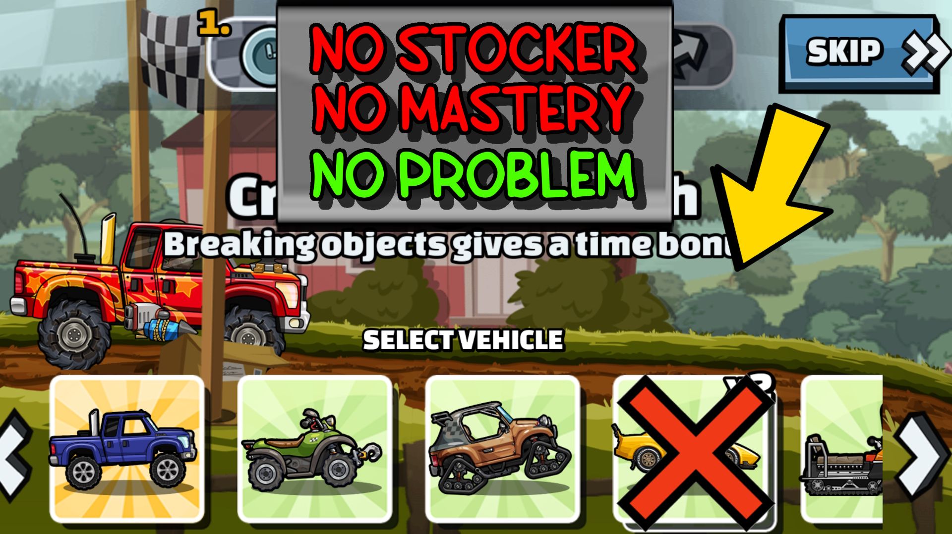 ❌ NO STOCKER NO MASTERY ❌ (Stock & Awe) - Hill Climb Racing 2