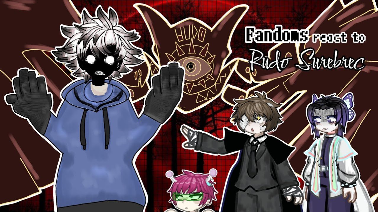 Реакция фандомов на Рудо / 2|2 / Персонажи из разных вселенных / Гача реакция / Гачиакута