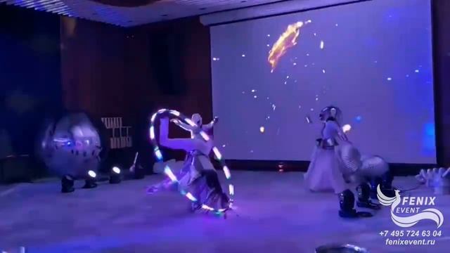 Заказать оригинальное космическое шоу на праздник и корпоратив в Москве -  шоу на мероприятие