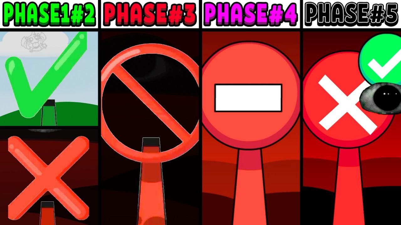 INCREDIBOX SPRUNKI: ВСЕ ФАЗЫ НОВОГО ОС CHECKMARK! ✅✨ ОТ 1 ДО 5! 🚀🔥