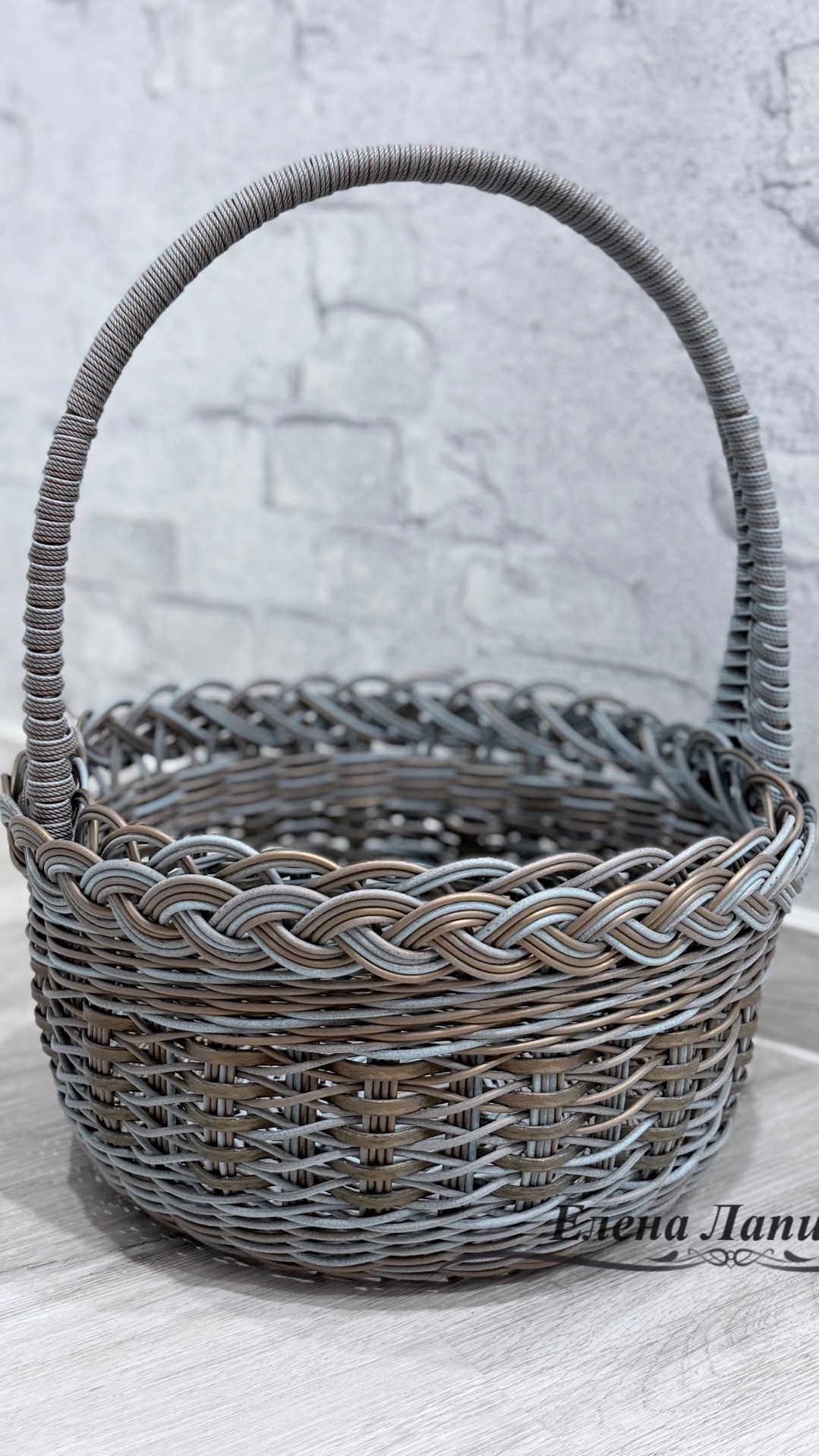 Анонс МК Корзина Универсальная «Северное сияние» + МК Чехол для корзины💖👌