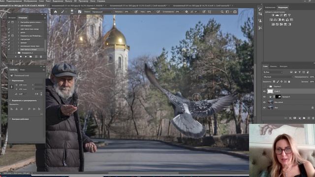 Выделяем темное и делаем контраст в фотошопе
