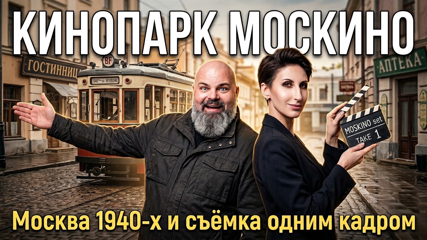 Неслучайно попали в КИНО! Кинопарк Москино, десятки локаций и наш фильм одним кадром»