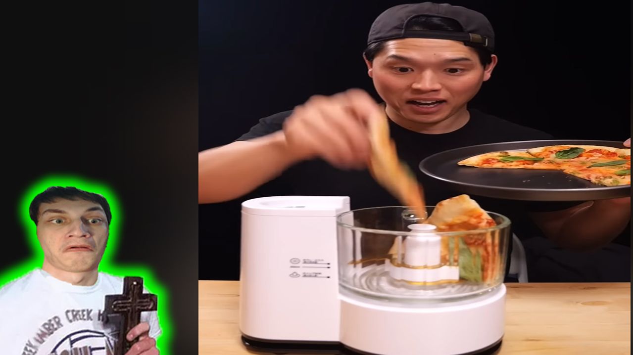 ПИЦЦА, но она без сыры :(